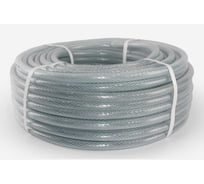Пищевой шланг прозрачный армированный НОВЭМ (трубка) 10х2.5 мм, 25 м ШПА_10х2.5_25