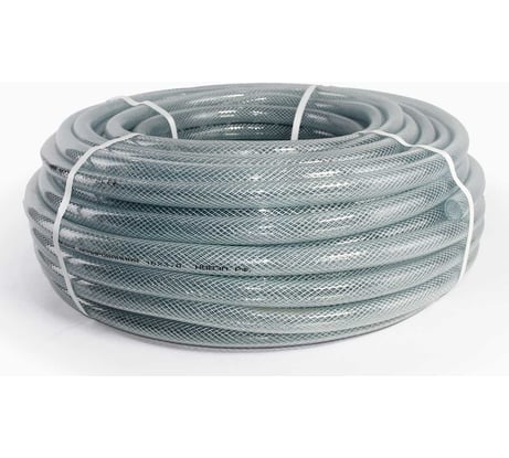 Пищевой шланг прозрачный армированный НОВЭМ (трубка) 16х3 мм, 15 м ШПА_16х3_15