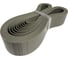 Ремень полиуретановый CSHBELT T5 PowerFlex 1380, ширина 8 мм 8T51380PF 2