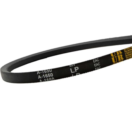 Клиновой ремень УРТ А-1650 ГОСТ 1284.2-89 для бетономешалки 01849-рем.клин._А-1650