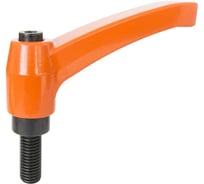 Рычаг зажимной EMES с внешней резьбой оранжевый AKCT951660