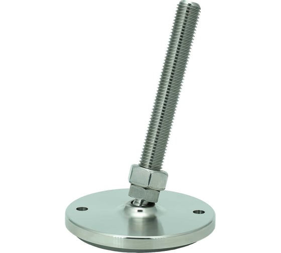 Опора шарнирная с отверстиями и пластиной антискольжения нержавеющая сталь Арт. Алтервиа A00056.504120241252 1