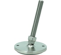 Опора шарнирная с отверстиями и пластиной антискольжения нержавеющая сталь Арт. Алтервиа A00056.504080161502