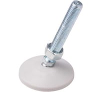 Опора шарнирная антискользящая серая M10x70 до 500 кг нерж.сталь  Арт.  (упаковка 4 штуки) Алтервиа A00023.22204510070.4