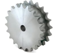 Звездочка Sati двойная для однорядных цепей: 08B-1, Z18, 1/2in x 5/16in DS09018