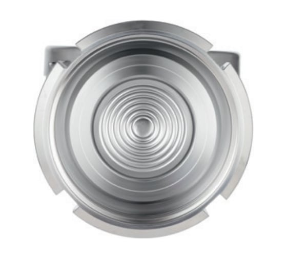 Манометр TITAN LOCK нержавеющий с мембранным разд,,10/0,2 Бар, гайка DN65, корп 150мм, TLSPG65/150MN