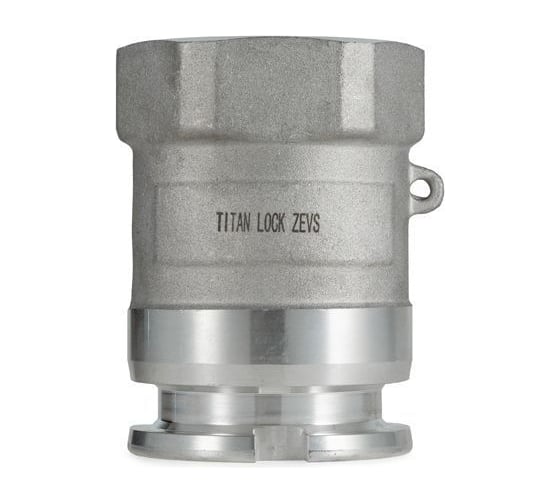 Соединение ZEVS TITAN LOCK (сухой разъем) ниппель, 2in, BSP, материал нерж,сталь, TLDDA200-SS 1
