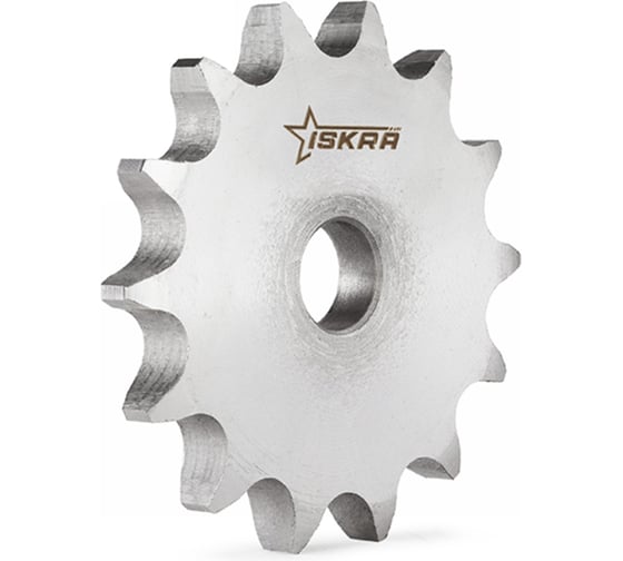 Звездочка без ступицы ISKRA под расточку для цепи: Z=12, 1/2x3/16 (PHS 083-1A12), CS07012-ISKRA