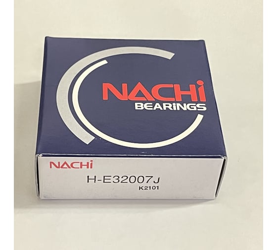 Конический роликоподшипник NACHI сепаратор из листовой стали 35x62x18 H-E32007J