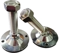 Опора регулируемая шарнирная UnitMC 100хМ24x100 (основание сталь, винт сталь) 400203 100хM24x100