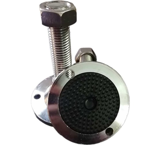 Опора регулируемая шарнирная UnitMC 100хМ24x100 (основание сталь, винт сталь) 400203 100хM24x100