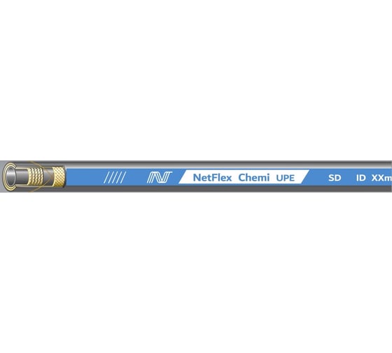 Рукав промышленный NetFlex CHEMI UPE SD 13x5.5xL40 "", 40 м 7930168980315 1