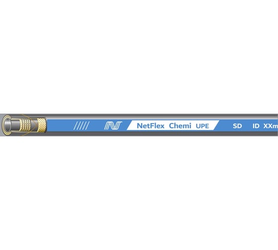 Рукав промышленный NetFlex CHEMI UPE SD 25x6xL40 "", 40 м 7930168980339