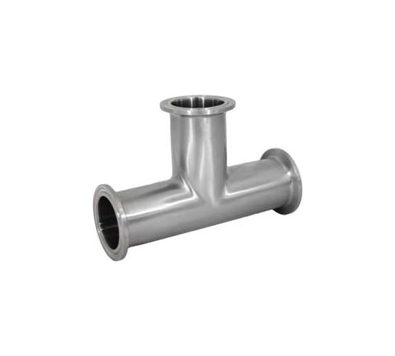 Тройник TITAN LOCK Clamp DN 65, нерж. сталь 316 TLTE65CLSS 1