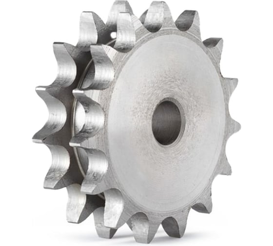 Звездочка двойная для однорядных цепей ISKRA Z=13, 3/4x7/16 (PHS 12B-1DSA13) DS11013-ISKRA 1