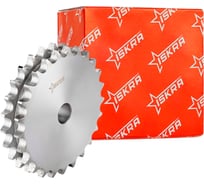 Звездочка ISKRA двойная для однорядных цепей: 16B-1, Z=14, 1x17,02 mm DS12014-ISKRA