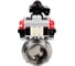 Затвор clamp DN.ru 304-304-EPDM-2W-C-H Ду25 Ру10, пищ.нерж.сталь, пневмопривод, пн.распр., БКВ D050-77732 1