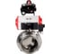 Затвор clamp DN.ru 304-304-EPDM-2W-C-H Ду25 Ру10, пищ.нерж.сталь, пневмопривод, пн.распр., БКВ D050-74384 1