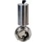 Затвор clamp DN.ru 304-304-EPDM-2W-C-H Ду50 Ру10 пищевая нерж.сталь,пневмопривод D050-73091 1