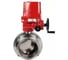 Затвор clamp DN.ru 304-304-EPDM-2W-C-H Ду40 Ру10, пищ.нерж.сталь, электропривод взрыв. 220В D050-73576 1