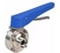 Затвор дисковый DN.ru 304-304-Sil-2W-T-H Ду32 Ру10, пищ.нерж.сталь, резьбовой, рукоятка D050-73053 1