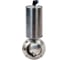 Затвор дисковый DN.ru 304-304-EPDM-2W-W-H Ду25 Ру10 пищ.нержавеющая сталь 304,пн.привод D050-73070 1