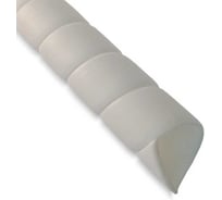 Cпиральная пластиковая защита PARLMU полипропилен высокой очистки, размер 12, плоская поверхность, белый, 2 м HPS-12-F15 PR2500300