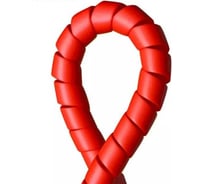 Cпиральная пластиковая защита PARLMU полипропилен высокой очистки, размер 20, плоская поверхность, красный, 2 м HPS-20-F13 PR2300700