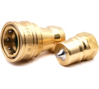 Муфта разрывная HQ-mech HPQ407 БРС ISO7241-1B, резьба 1, латунь УТ000003297