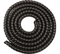 Спиральная пластиковая защита PARLMU полипропилен, размер 29, плоская поверхность, цвет черный, длина 2 м SG-29-F11-k-2 PR0100600-2