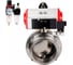 Затвор DN.ru 304-304-EPDM Ду32 Ру10, под приварку, пищ.нерж.сталь, пн.привод, пн.распр, БПВ D050-79134 1