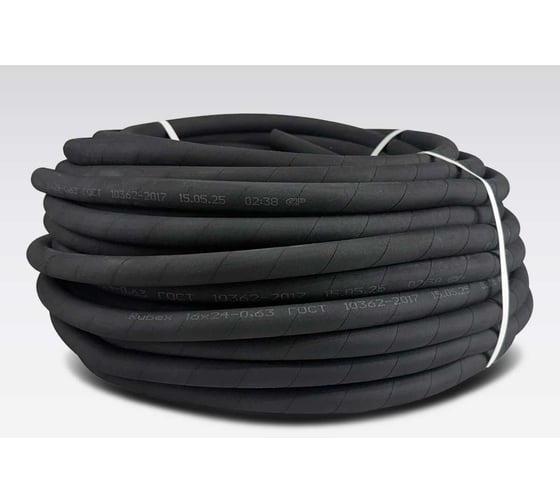 Резиновый маслобензостойкий рукав-шланг ОАО "Саранский завод "Резинотехника" 16x24-0,63 40м, ГОСТ 10362-2017 СЗРТ МБС 16х24-0,63 40м 1