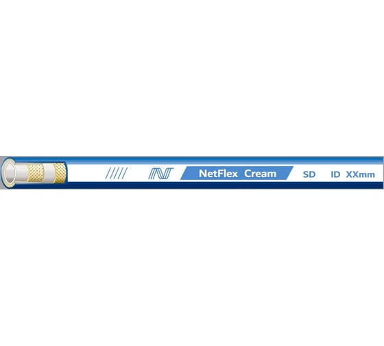 Рукав промышленный NetFlex CREAM SD 63x7xL40 (40 м.) 7930168980476