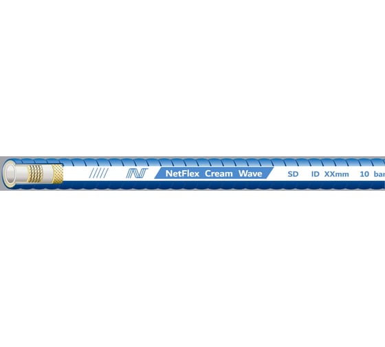 Рукав промышленный CREAM WAVE SD 51x6xL40 (40 м.) NetFlex 7930168980506