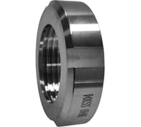 Гайка молочная DIN11851 DN38мм, нержавеющая сталь 304 NetFlex 7930168980025