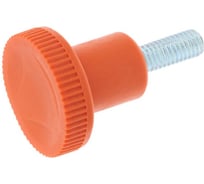 Комплект ручек Алтервиа зажимная с накаткой, оранжевая (упаковка 2 штуки) A30110.00058.2