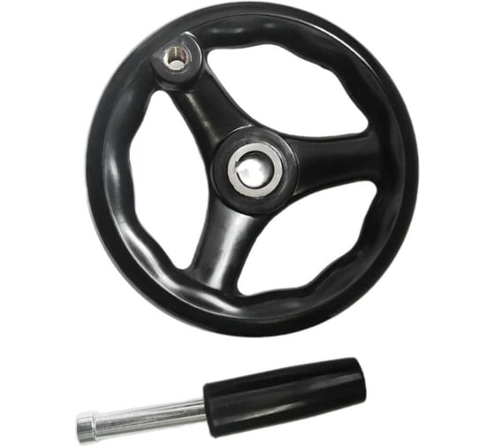 Маховик бакелитовый 125x14 с ручкой UnitMC 100301 125x14