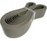 Ремень полиуретановый открытый CSHBELT HTD 8M 30 длина - 50м, 30HTD8CSH50 4