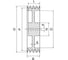 Шкив под расточку клиновой ISKRA SPB 280-4, BM02804 BM02804-ISKRA 2