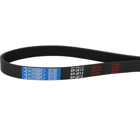 Ремень поликлиновой RUSBELT 8PJ-813 premium 00-00035712 1