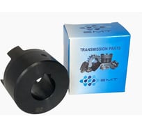 Полумуфта EMT GE 28-38 тип B, с готовым отверстием d=30 мм, шпон паз 8x3,3мм+винт М6, СТАЛЬ GE028B30EMT