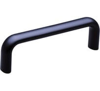 Ручка бугельная алюминиевая овальная черная Алтервиа A51402.02018008BL