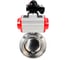 Затвор дисковый DN.ru 304-304-EPDM-2W-T-H Ду15 Ру10 пищ.нерж.сталь,пн.привод, БКВ D050-77235 1