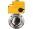 Затвор дисковый DN.ru 304-304-Sil-2W-T-H Ду15 Ру10 пищ.нерж.сталь, эл.привод 24В D050-73374 1