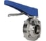 Затвор дисковый DN.ru 304-304-Sil-2W-W-H Ду50 Ру10 пищ.нерж.сталь, под приварку, рукоятка D050-73046 1
