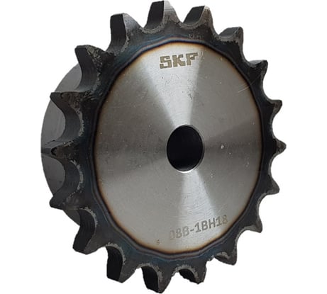 Звездочка под расточку со ступицей SKF для цепи с шагом 9,525 мм (ПР-9,525-9,1 / 06b-1), закаленный PB 06b-1-12 H S
