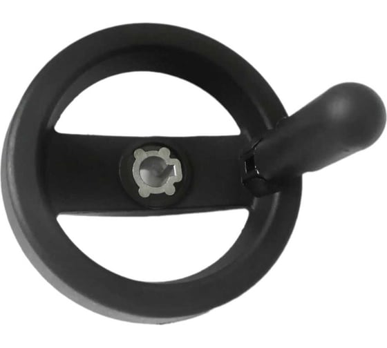 Пластиковый маховик UnitMC со складной ручкой 100х10 100302 10x100