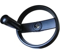 Алюминиевый маховик со складной ручкой UnitMC 160х16 100302.4А