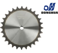 Звездочка со ступицей под расточку DONGHUA 16B-1 Z-28 с калеными зубьями для цепи с шагом 25,4мм (16В-1) 16B-1BH28 0785