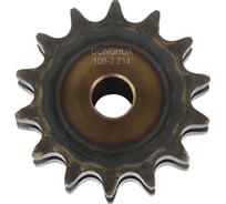 Звездочка со ступицей под расточку DONGHUA 10B-2 Z-14 с калеными зубьями для цепи с шагом 15,875мм (2ПР-15,875-45,4/10В-2) 10B-2BH14 9199